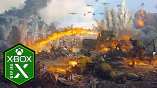 Enlisted Multiplayer Xbox Series X Gameplay Livestream Free to Play Stalingrad Update [upl. by Aicittel]