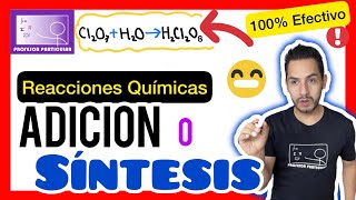 Reacciones de ADICIÓN o SÍNTESIS Paso a Paso😎​🫵​💯​  Química Inorgánica [upl. by Nnilsia]