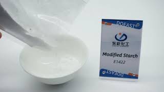 Modified starch E1422  Acetylated distarch adipate [upl. by Dilan]