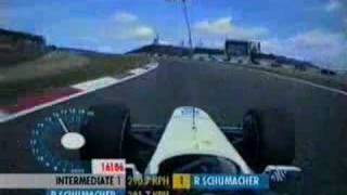 Ralf Schumacher Nurburgring 2001 pole onboard [upl. by Eerased208]