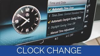 How to Change The Clock on Your MercedesBenz [upl. by Atinob851]