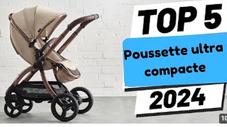 Poussette ultra compacte et légère pour bébé 3 Roues Pliable à 1 Main et inclinable [upl. by Nnasor729]