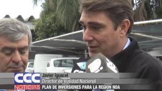 Javier Iguacel PLAN DE INVERSIONES PARA LA REGION [upl. by Nivri816]