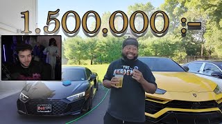 Adin Ross Reacts to Akademiks 15 Million Car Collection [upl. by Aunson27]