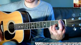 Rihanna Stay FREE TAB Guitar Lesson Easy Tutorial [upl. by Nolita286]