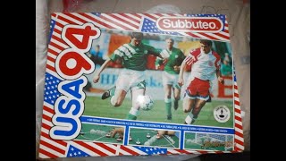 Subbuteo old rules World Cup USA94 final [upl. by Ahterahs]