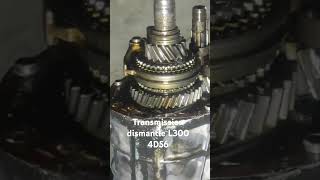 mechanicjob transmission manual dismantle L300 engine 4D56 [upl. by Anuahs]