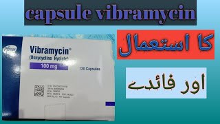 Vibramycin cap 100mgDoxycycline capsule 100mg [upl. by Tiler680]