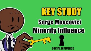 Serge Moscovici and Minority Influence A Level Psychology revision [upl. by Niddala]