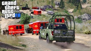 GTA 5LSPDRF 237REDADA con EJERCITO MILITAR MEXICANOEdgarFtw [upl. by Oznarol]