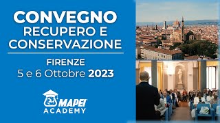 Recupero e conservazione del patrimonio edilizio storico e artistico  Convegno Ottobre 2023 [upl. by Androw41]