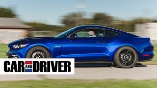 2015 Ford Mustang Ecoboost Review in 60 Seconds  Car and Driver [upl. by Suiluj427]