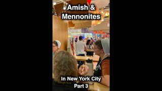 Amish amp Mennonites in New York City Part 3 Penn Station [upl. by Rob]