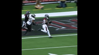 Dare Ogunbowale catches for a 1yard Touchdown vs Jacksonville Jaguars [upl. by Dupuy]