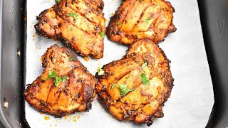 The best air fryer chicken thighs [upl. by Ahsenid]