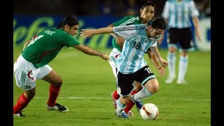 Argentina vs Mexico  Copa América VENEZUELA 2007  SemiFinal [upl. by Rahr]