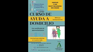 1Funciones del auxiliar de ayuda a domicilio [upl. by Peskoff]