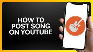 How To Post GarageBand Song On YouTube Tutorial [upl. by Barty]