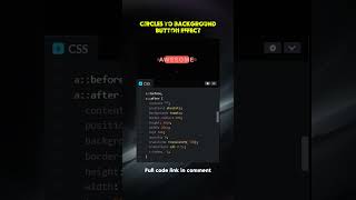 Circles to Background Button Effect css html codetomato [upl. by Enyaz]