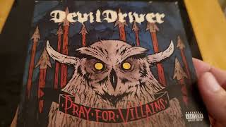 DevilDriver – Pray For Villains 2009 cd amp dvd special edition digipak sleeve unboxing overview [upl. by Fedak732]