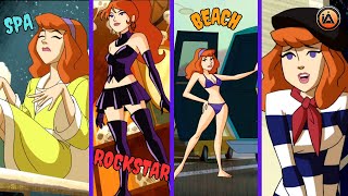 All of Daphnes Outfits in ScoobyDoo Mystery Incorporated [upl. by Yancey]