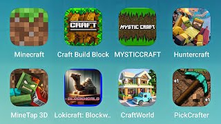 Minecraft Craft Build Block Mystic Craft Huntercraft MineTap 3D Lokicraft Craft World [upl. by Oderfla]