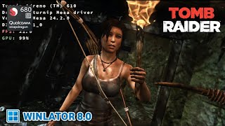 Winlator 80  TOMB RAIDER GOTY  Snapdragon 680 [upl. by Luht286]