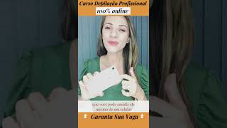 Curso de Depilação Profissional  Oficial  100 Online  Professora Priscilla Fidelis [upl. by Ayet]