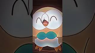 Rowlet learns Brave Bird Pokémon Sun and Moon pokemon battle animeedit [upl. by Schinica480]