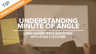 Understanding Minute of Angle MOA  LongRange Rifle Shooting with Ryan Cleckner [upl. by Winsor]