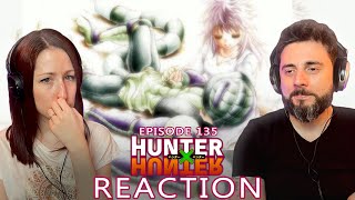 SUCH A MASTERPIECE  Her First Reaction to Hunter x Hunter  Episode 135 [upl. by Beesley]