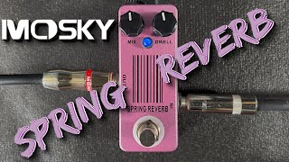 Quick amp Dirty Demo  Mosky Spring Reverb [upl. by Llevol]