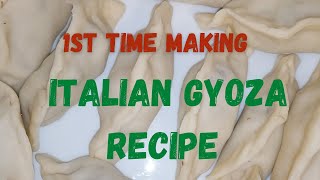 Italian Gyoza Recipe [upl. by Zerk]