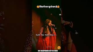 shreya ghoshal live performance 🔥😍 song shreyaghoshal youtubeshorts [upl. by Ateerys]