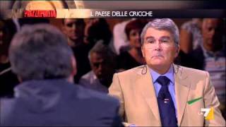 Piazzapulita  150911 Castelli quotsono poveroquot [upl. by Larcher]