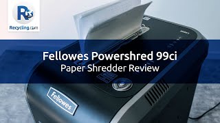 Fellowes Powershred 99Ci Review  Paper Shredding amp Paper Jam Test [upl. by Ynnub]