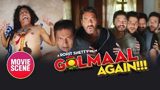 Best Option to Kill Baba  Ajay DevgnArshad WarsiTabu  Golmaal Again Movie Scene [upl. by Carlson397]