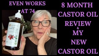 8 MONTHS CASTOR OIL REVIEW amp MY NEW CASTOR OIL [upl. by Ev]