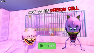 Shin Amy Tapes Barrys Prison Run  All Morphs Unlocked Tapes Amy Shadow Knuckles Gameplay [upl. by Menon638]