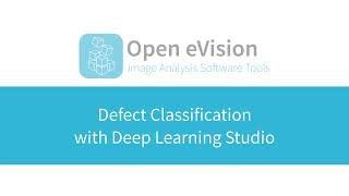 Defect Classification with Deep Learning Studio V101ETv2 [upl. by Tobin]