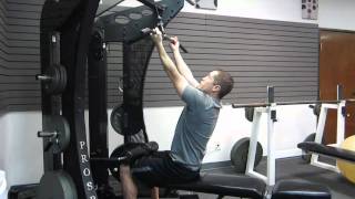 How To Lat Pulldown  Supinated  Palms Facing You Grip  Lat Workout and Back Exercise  HASfit [upl. by Ruosnam]