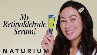 NATURIUM Retinaldehyde Cream Serum 005 to Visibly Reduce Fine Lines amp Smooth Your Skin [upl. by Reyam]