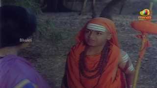 Sri Devi Mookambika Movie Scenes  Bala Sanyasi warned about Goddess Kali  Sridhar Bhavya [upl. by Karina]