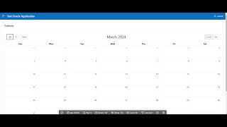 Creating Calendar Page  Oracle APEX [upl. by Ajna]