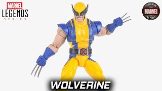 Marvel Legends Astonishing Wolverine XMen Marvel 85th Anniversary Action Figure Review [upl. by Yenettirb]