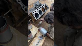 Unique Cylinder liner Repairing Process  shortsfeed youtubeshorts foryou [upl. by Raval]