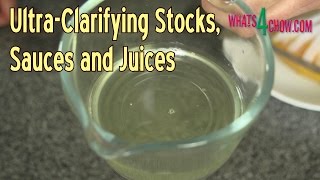 UltraClarifying Stock Sauces and Fruit Juices [upl. by Rona]