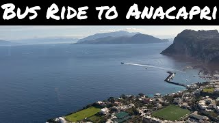 Capri Travel Guide Scenic Bus Journey to Anacapri amp Top Attractions 🗺️ [upl. by Eiznyl639]