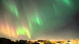 Aurora Borealis over Kristiansund Norway [upl. by Cathrin98]