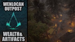 Wenlocan Outpost Wealth amp Loot Locations  Sciropescire  Assassins Creed Valhalla Gameplay [upl. by Laenahtan839]